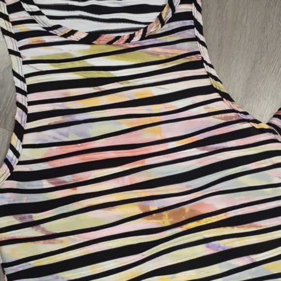 Lulus Sexy Colorful Striped Tank Midi Dress Sz XS - Picture 2 of 4